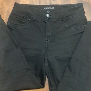 Maurices button up skinny pants high rise